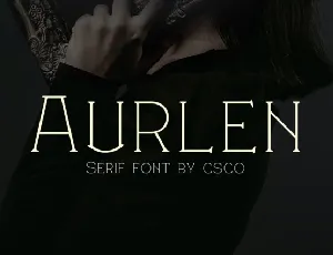 Aurlen font