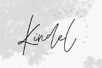 Kindel Script font