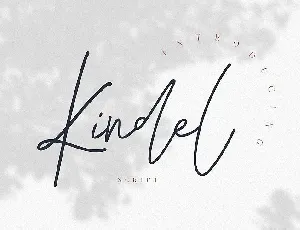 Kindel Script font