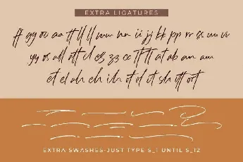 Sillii Willinn Handwritten font