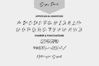 Sugar Pouch font