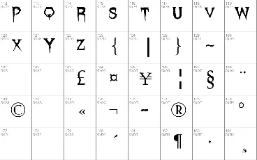 Lycanthrope font