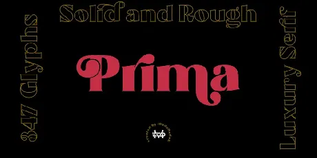 Prima DEMO font