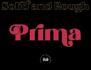 Prima DEMO font