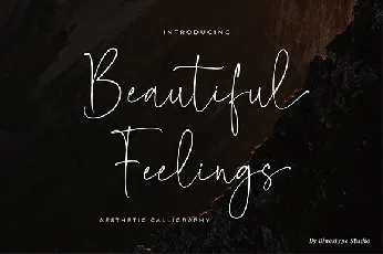 Beautiful Feelings font