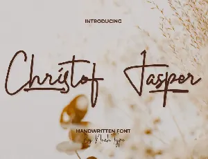 Christof Jasper font