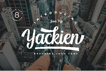 Yackien font