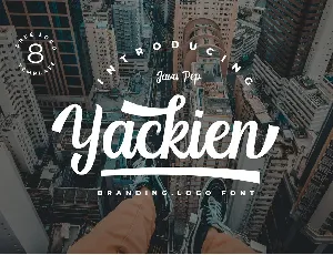 Yackien font