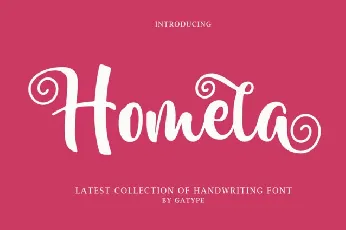 Homela font