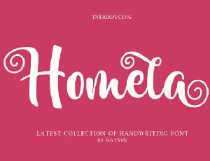 Homela font