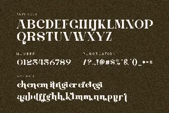 Cegifen font