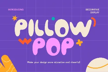 Pillowpop Demo font