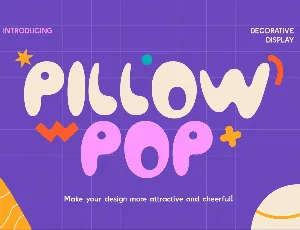 Pillowpop Demo font