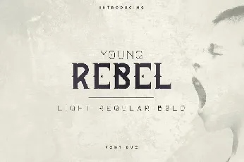 Young Rebel Duo font