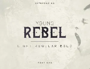 Young Rebel Duo font