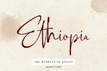 Ethiopia Script font