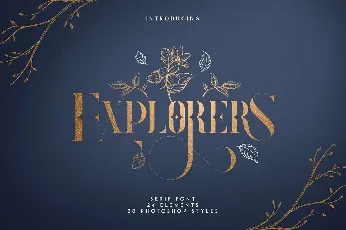 Explorers font