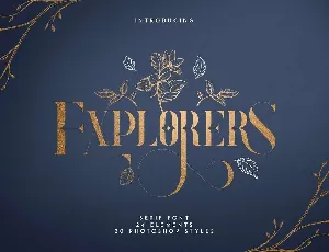 Explorers font