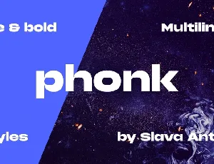 Phonk font