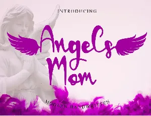 Angels Mom font