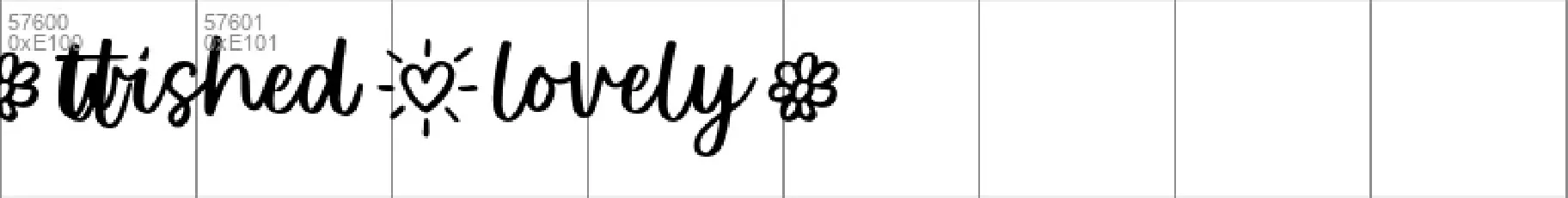 Wished Lovely font