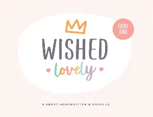 Wished Lovely font