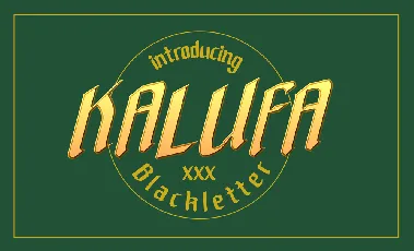 Kalufa font