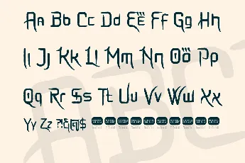 Qetod font