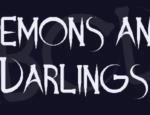 Demons and Darlings font