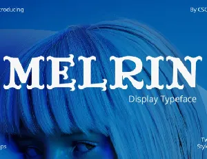 Melrin Display font