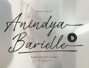 Anindya Barielle font