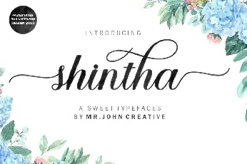 Shintha font