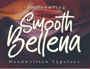 Smooth Bellena font