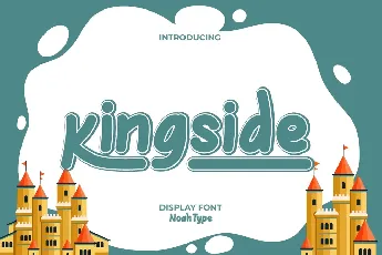 Kingside Demo font