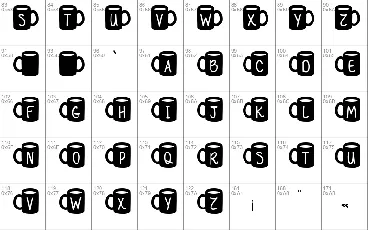 MF Coffee Mugs font