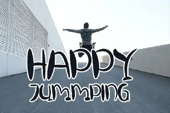 HAPPY FRIDAY Display font