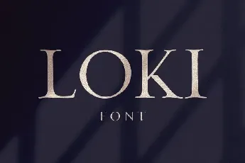 Loki Typeface font