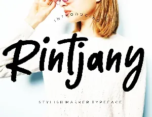 Rintjany font