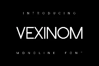 Vexinom font