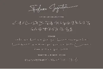 Fashion Signature font