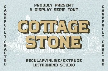 Cottage Stone font