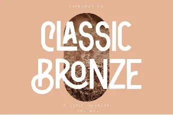 Classic Bronze font