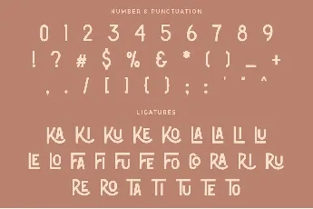 Classic Bronze font