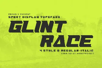 Glint Race Free font