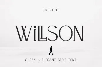 Willson Clean Serif font