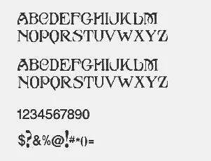 Caribbean Caps font