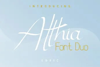 Atthia Duo font