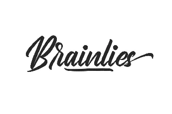 Brainlies font