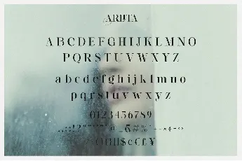 Arlita font