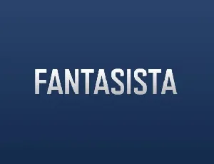 Fantasista font